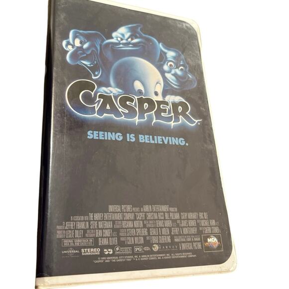 Casper VHS tape clamshell case 1995 - Picture 1 of 4
